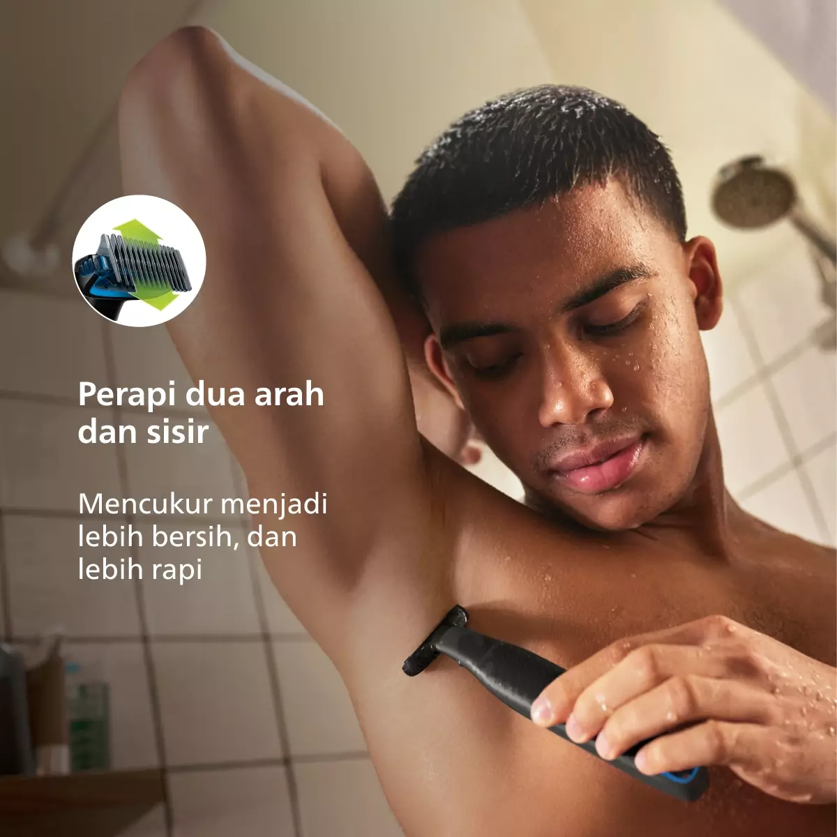 Philips Bodygroomer Skin Protection BG1024/16 Pencukur Bulu Tubuh