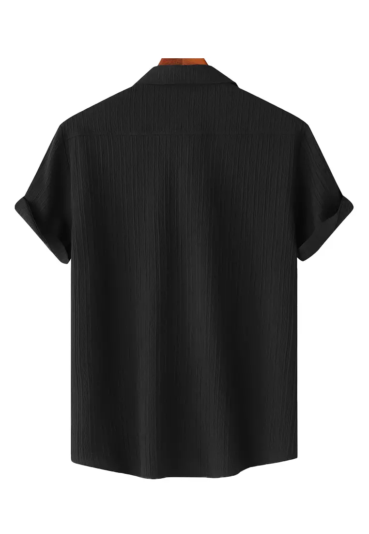 Turn-down Collar Striped Shirt YL-A90