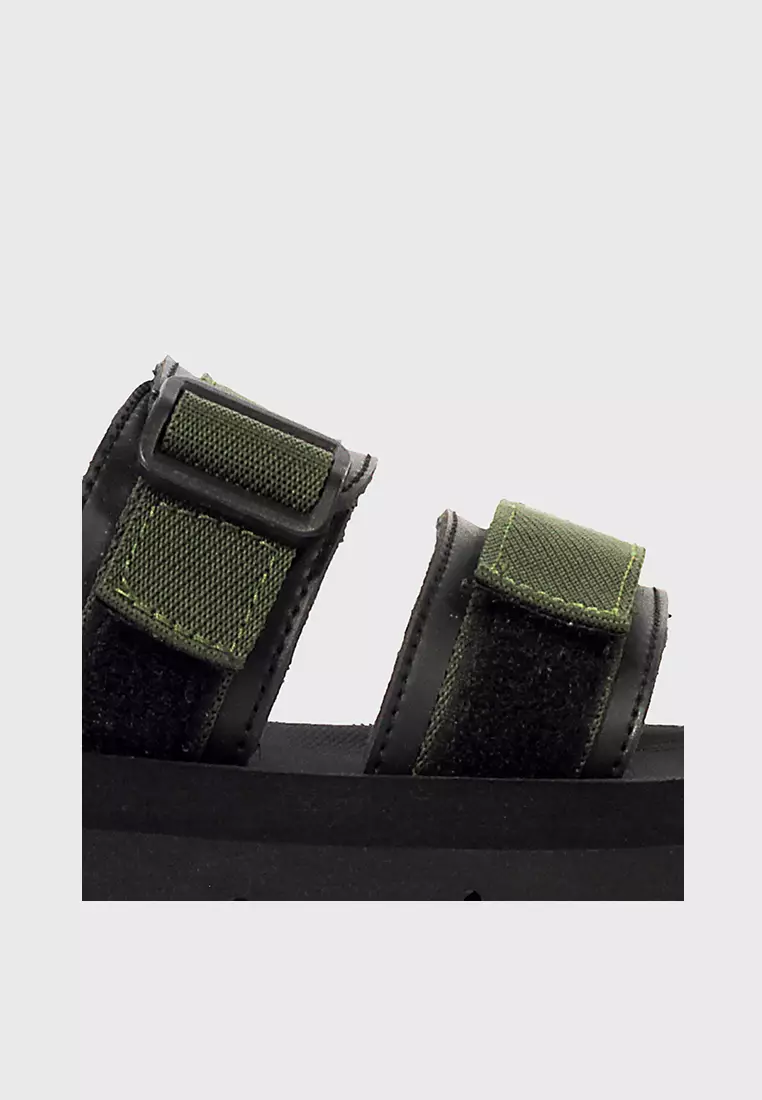 Alto Green Black Mountain Sandals