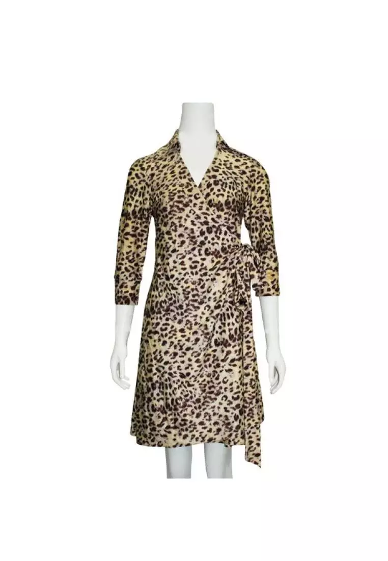 Diane Von Furstenberg Pre Loved DIANE VON FURSTENBERG Leopard