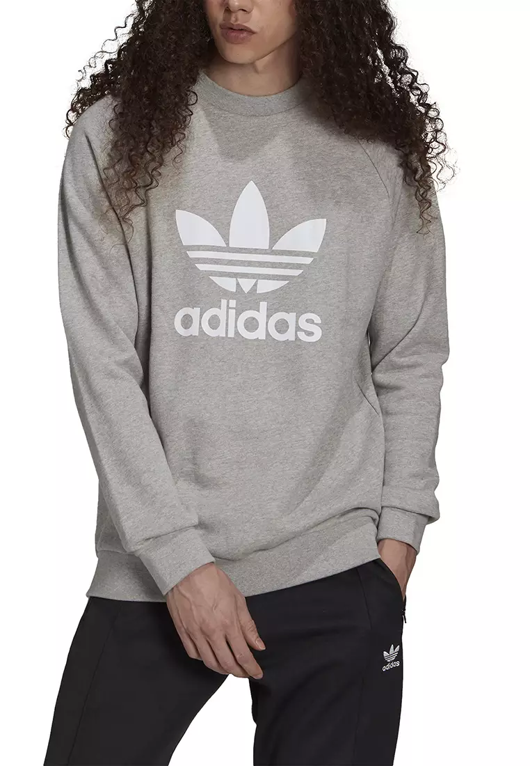 White adidas originals sweatshirt on sale