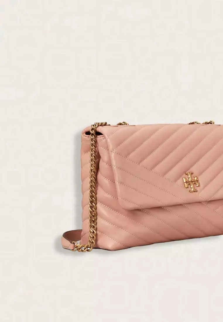 Tory Burch Kira Chevron Convertible Shoulder Bag Meadowsweet