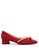 Twenty Eight Shoes red 3.5CM Square Toe Suede Leather Pumps 2031-5 A3296SH7C40E00GS_2