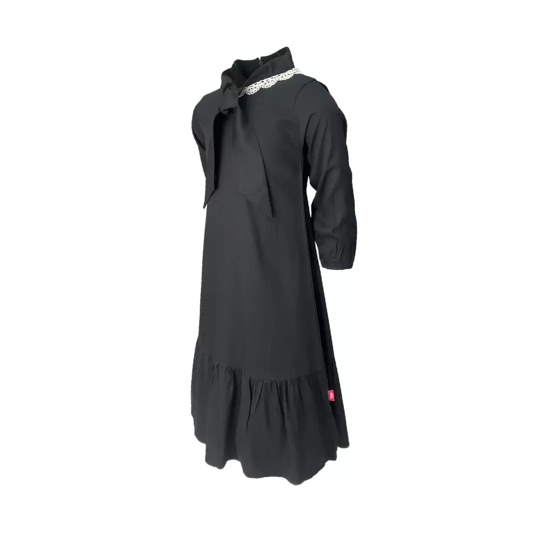 Pingu Gamis Anak Perempuan Polos Hitam 94301230