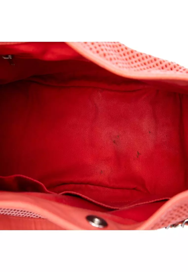 Pre-Loved Chanel Perforated Calfskin Up In The Air Tote