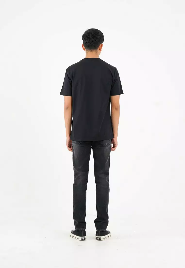 3Second T-Shirt Short Sleeve Cotton Lighweight Regular Fit OL-C440424