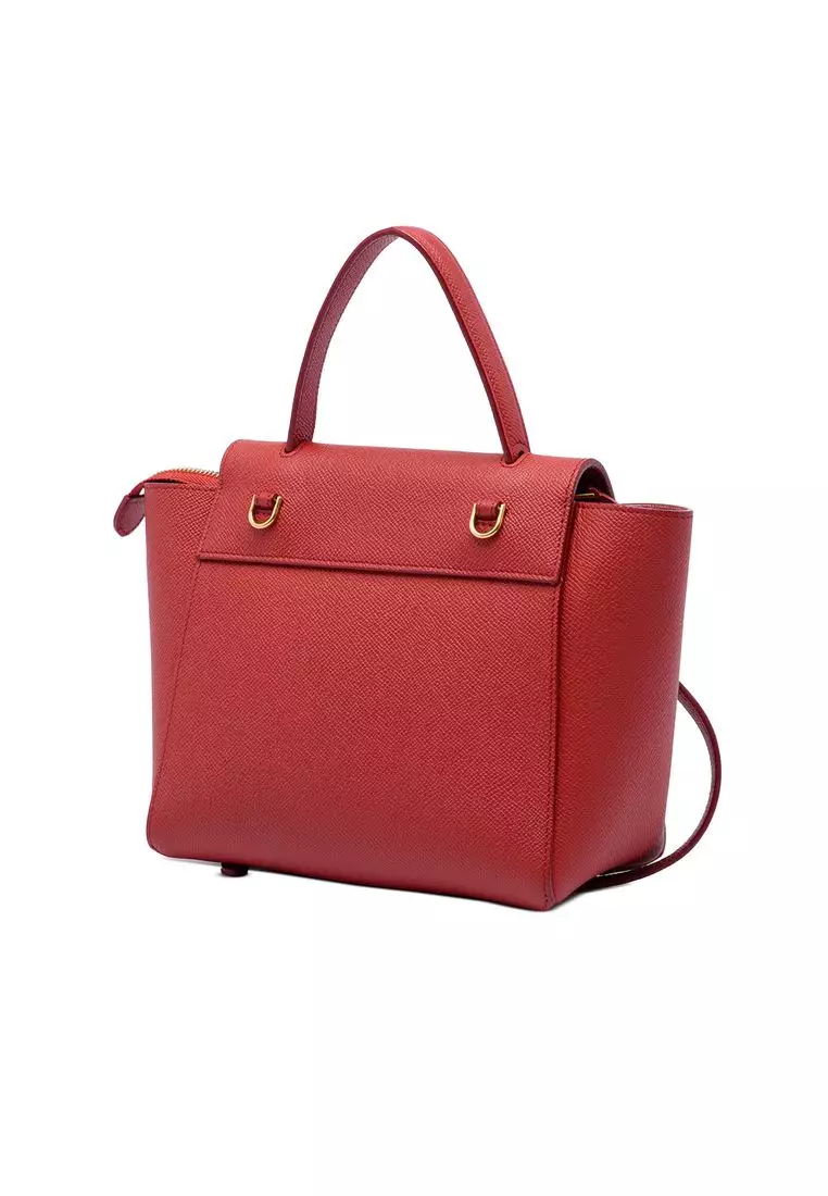 Pre-Loved Celine Nano Grained Calfskin Belt Bag