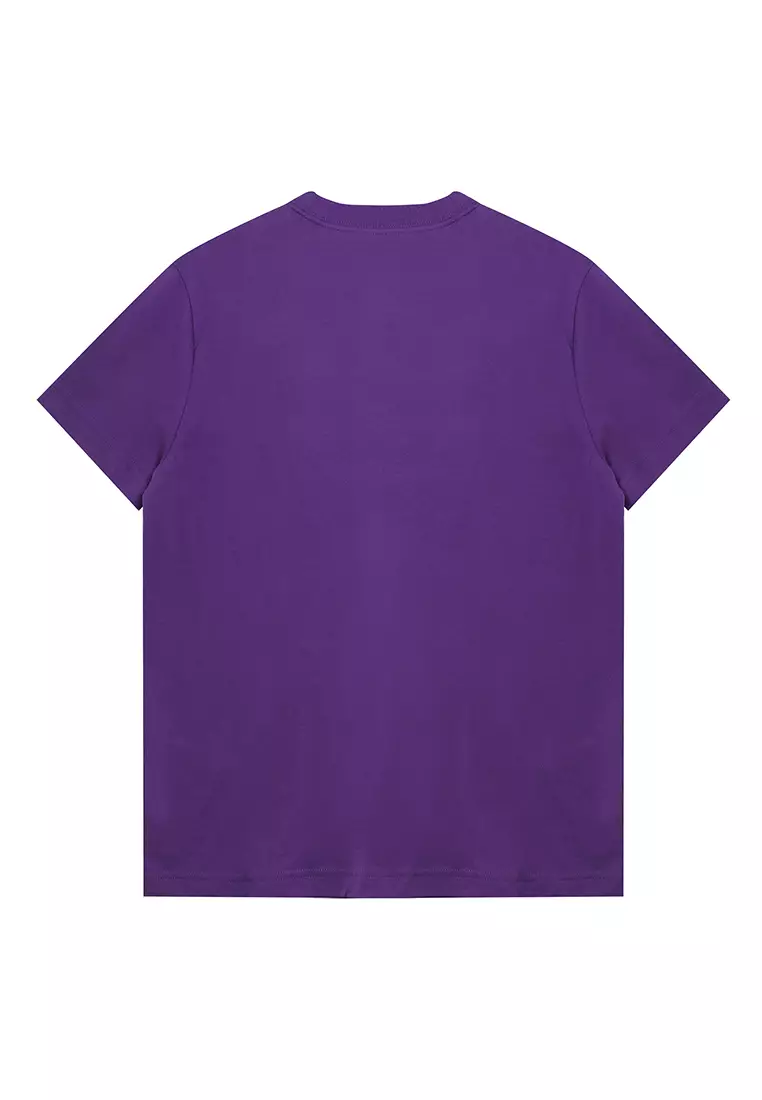 Purple and store yellow nike shirt