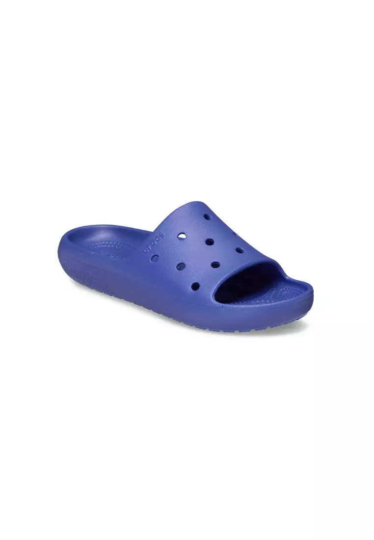 Discount on Crocs  shoes - SKU: Classic Slide V2 in Sapphire