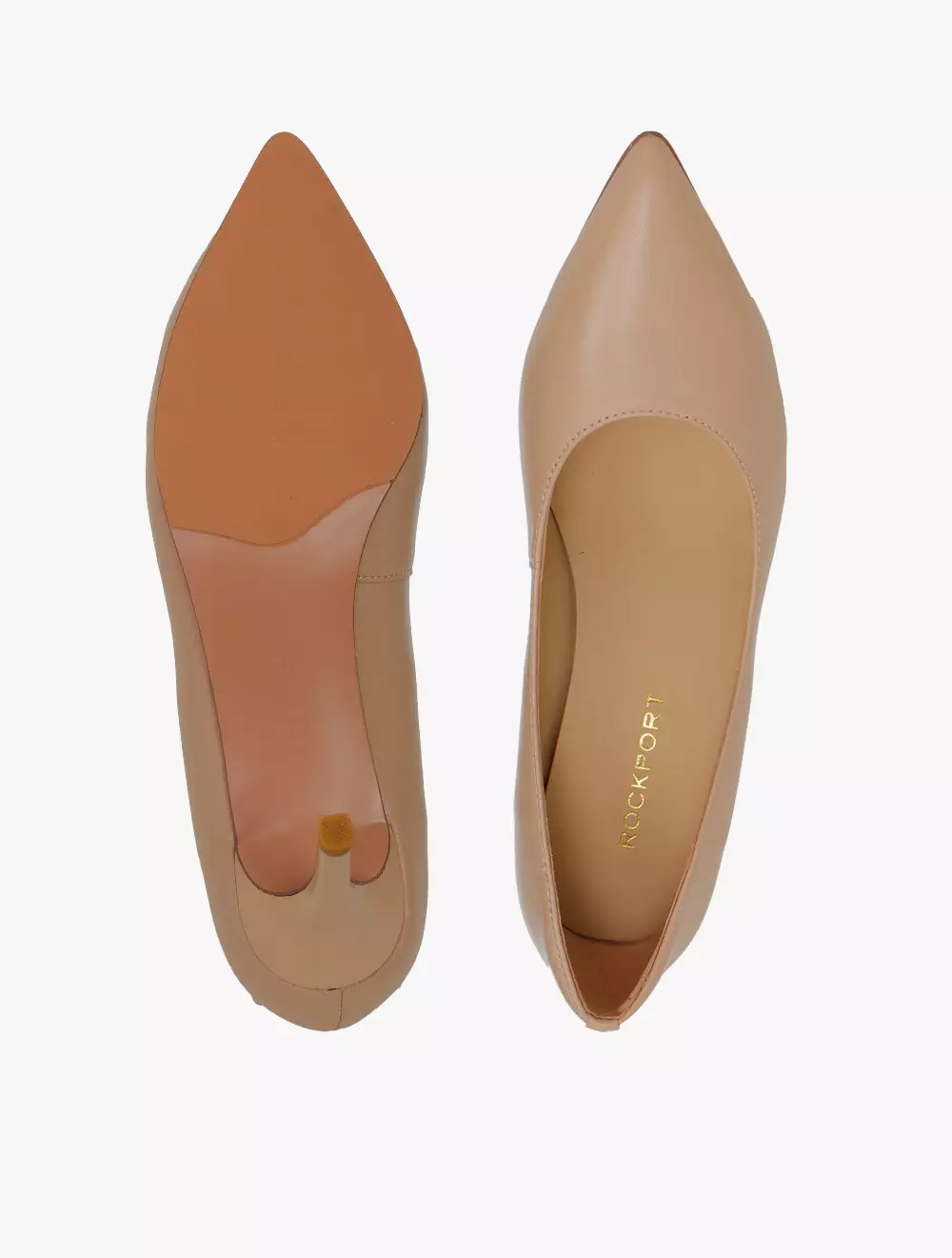 Rockport nude heels deals
