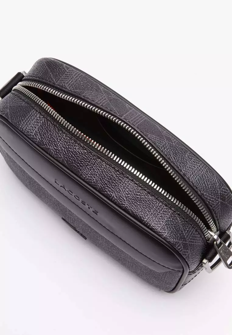 Buy Lacoste Men's The Blend Small Monogram Crossbody Bag 2025