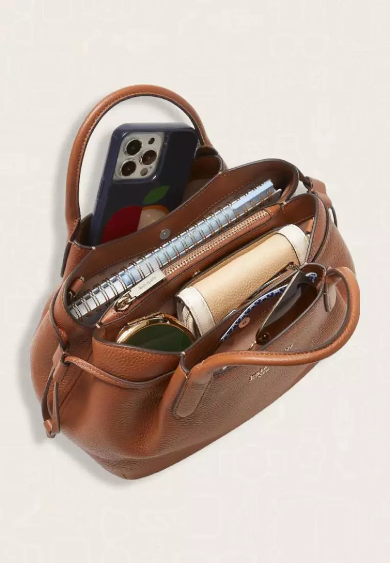 Kate Spade Dumpling Small Satchel Warm Gingerbread