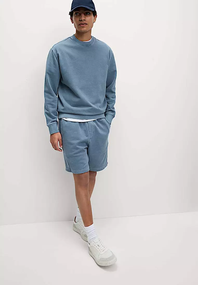 Pure Cotton Garment Dye Sweatshirt