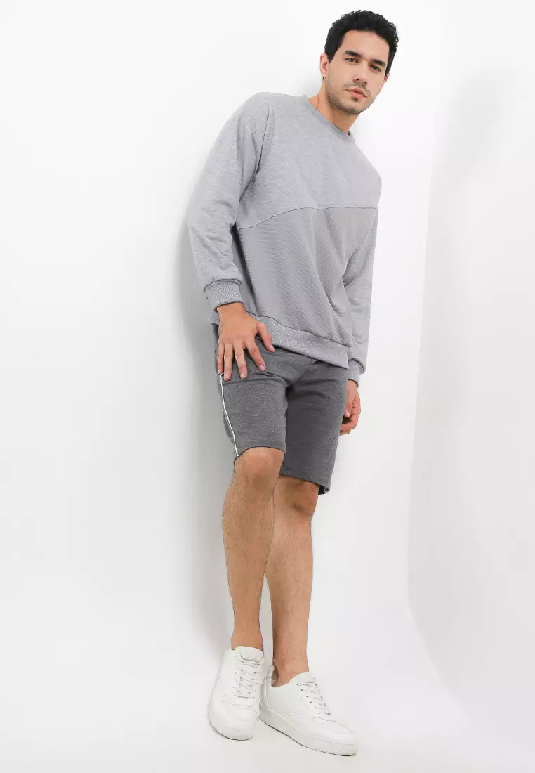 Sweater Lengan Panjang Long Sleeve Print