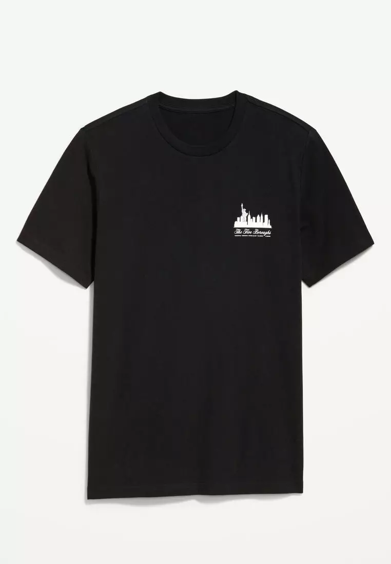 Crew-Neck Graphic T-Shirt