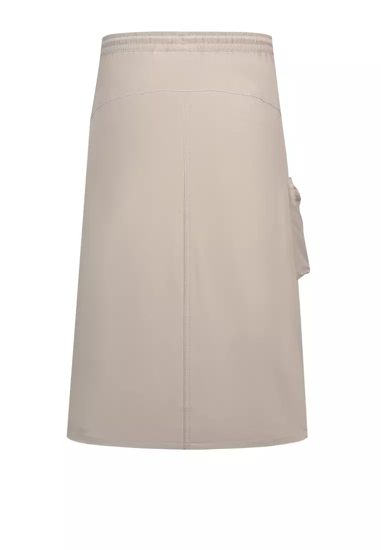 WOMEN'S CARGO MIDI SKIRT