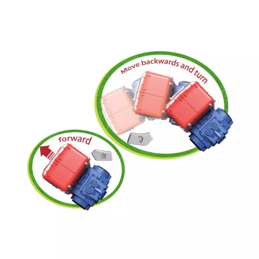 TOP GEAR TRANSFORMERS OPTIMUS PRIME WATCH METAL CAR REMOTE CONTROL - MERAH/BIRU