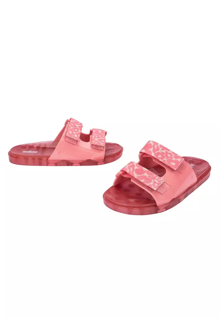 Brave Wide Sandal Slide in Pink – Melissa Shoes