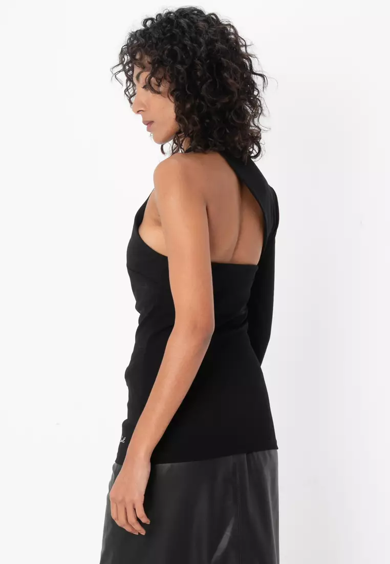 Asymmetric Jersey Party Top