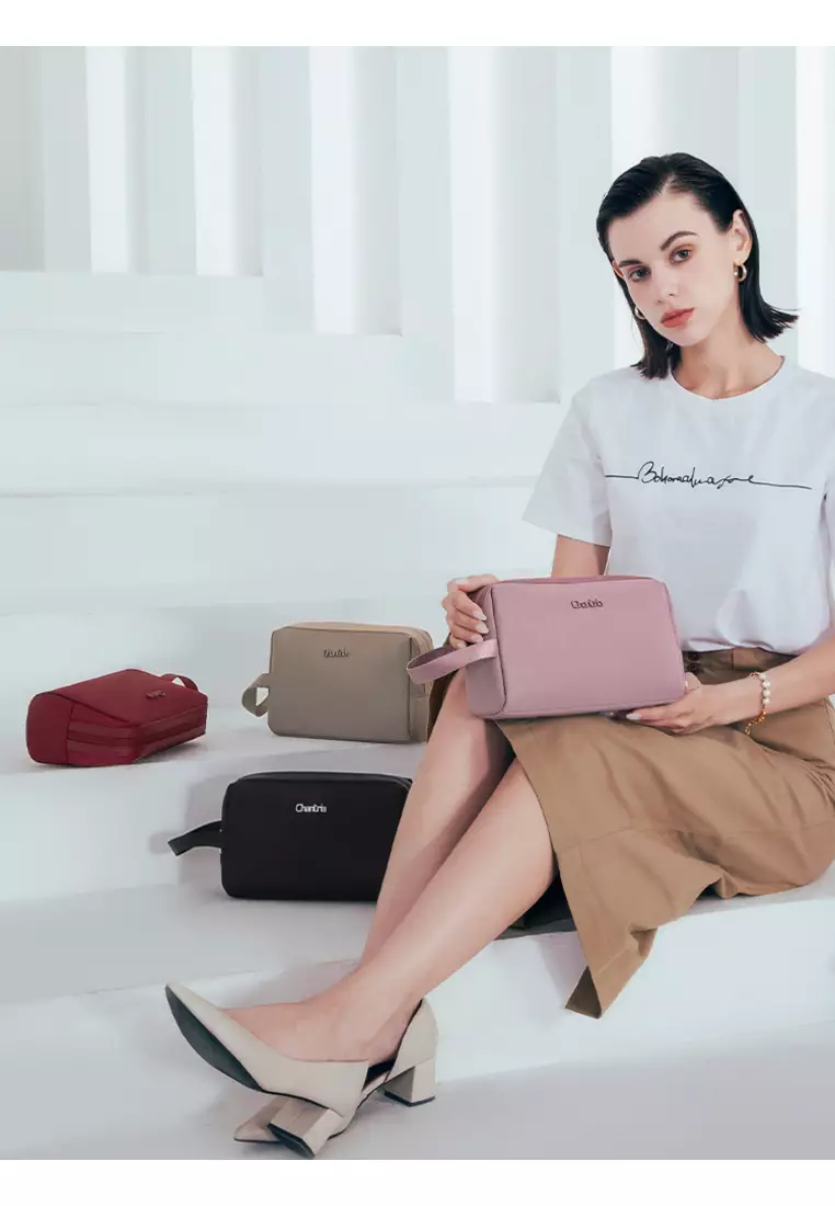 Waterproof Travel Organizer and Makeup Pouch Storage Bag for Women