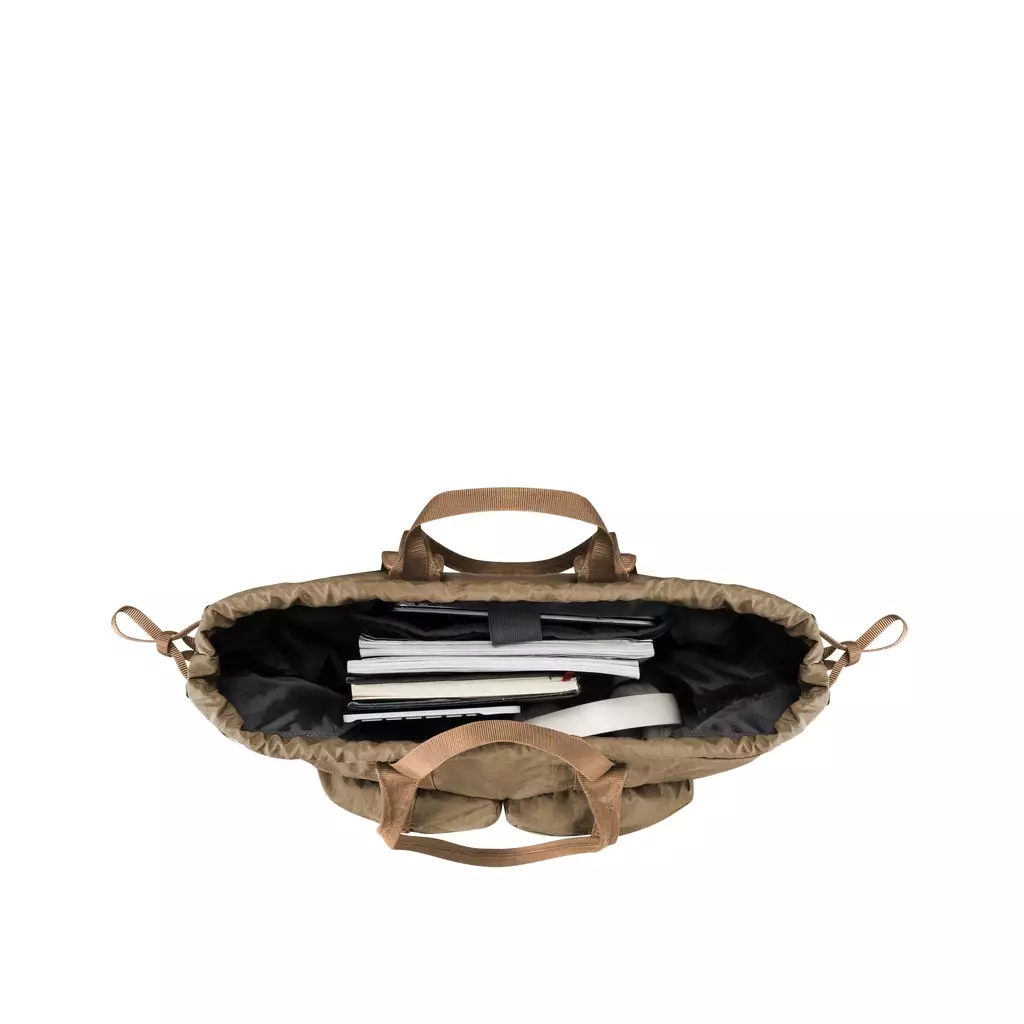 Tame Regular Tote Bag 14 Inch Tas Jinjing Kuliah Sekolah Travel Ringan Multifungsi 16 L - Khaki