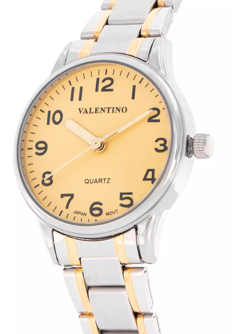 Analog Watch 20122230-Two Tone - Gold Dial