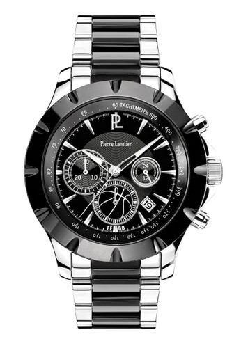 PIERRE LANNIER - Men's Watches - Chronographe - 366B131 (Black)