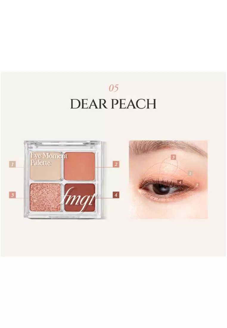 Discount on The Face Shop  shoes - SKU: Fmgt Eye Moment Palette 05 Dear Peach