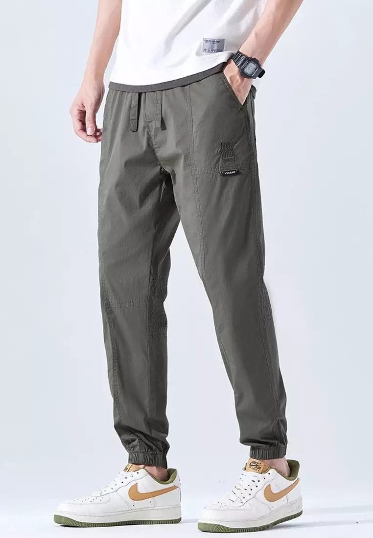 Drawstring Casual Jogger Pants