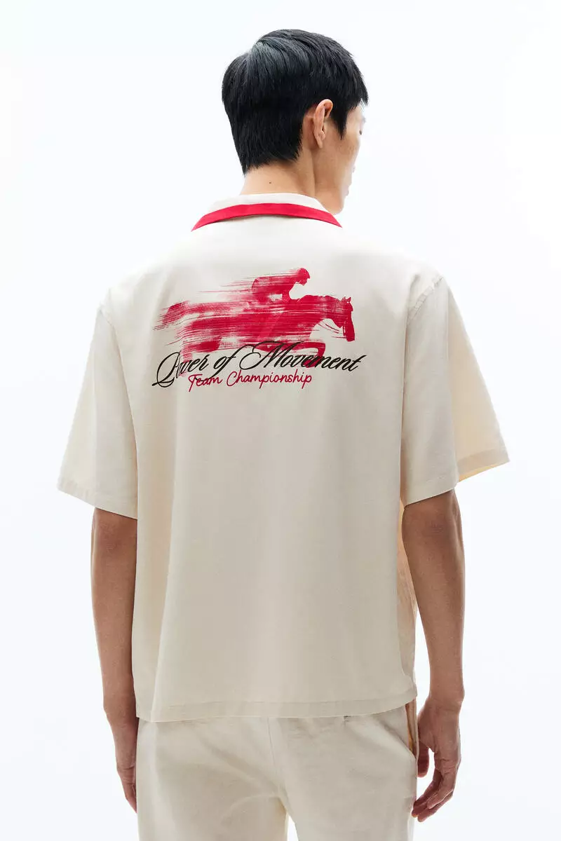 Loose Fit Printed resort shirt