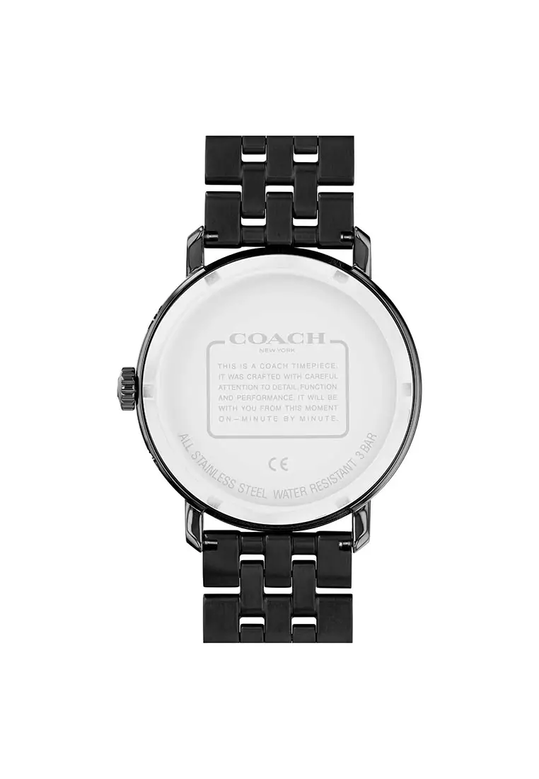 Jual Coach Watches Coach Harrison Black Men's Watch (14602538) Original