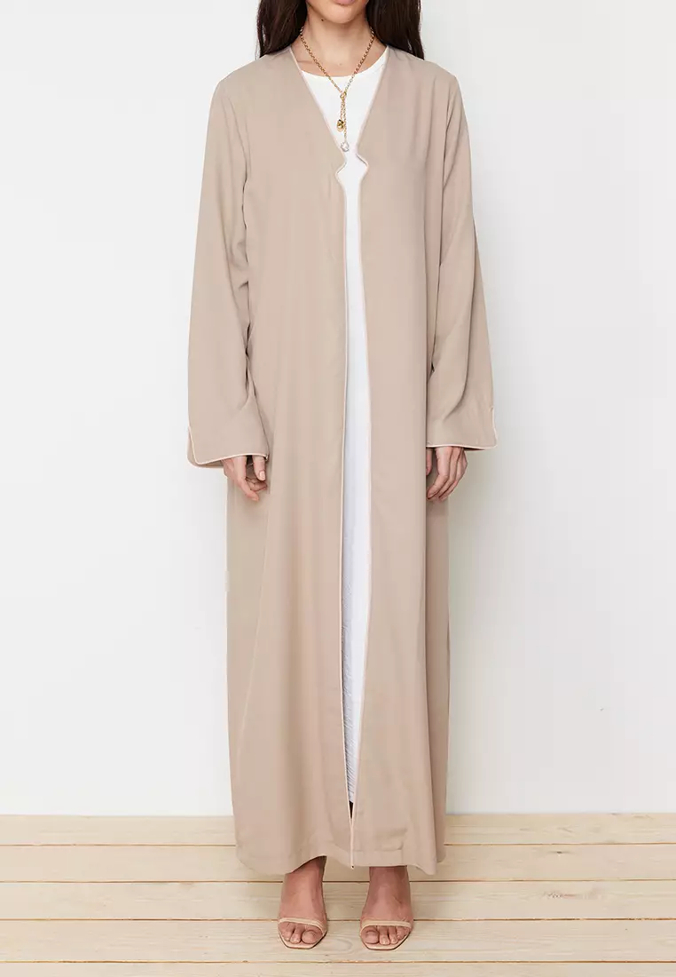 Pipe Aerobin Long Woven Abaya