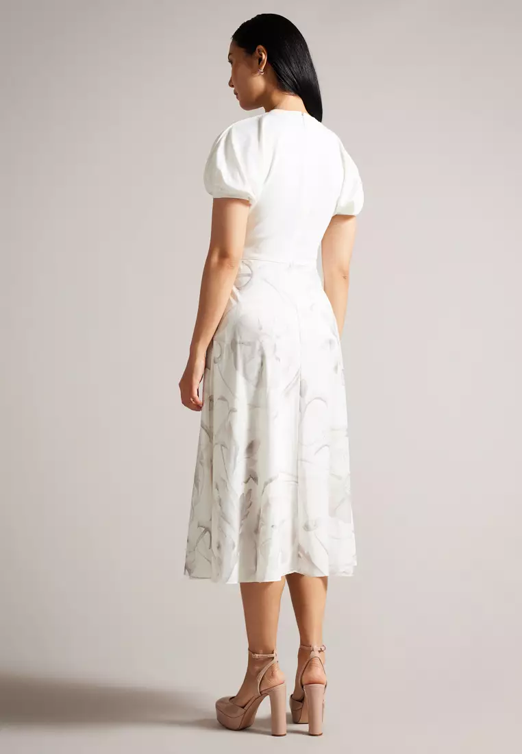 【TED BAKER】Polyan ステッチ ディテール ボディコン ドレス TED BAKER】Polyan ステッチ ディテール ボディコン ドレス（Ted