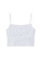 H&M white Cotton Cropped Top 4A559AAEE0135EGS_1