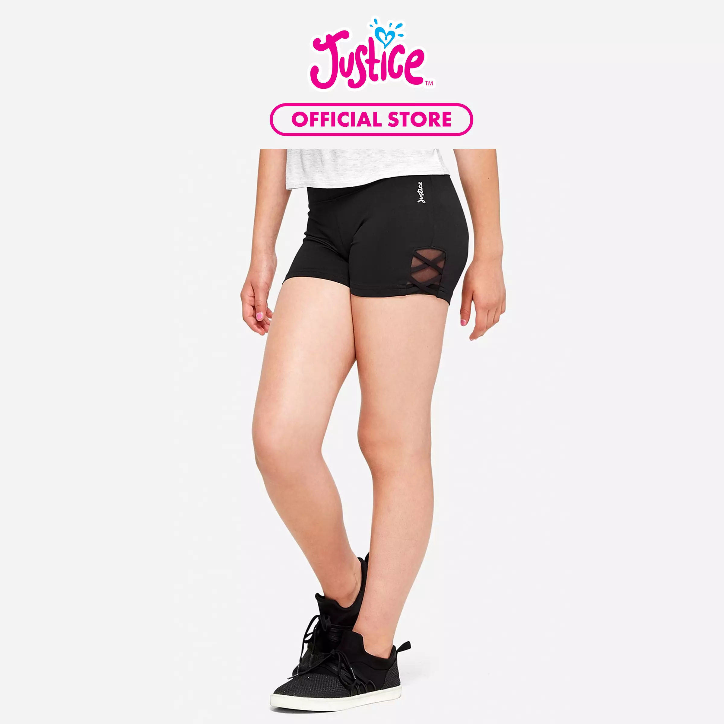 Jual Justice Lattice Compression Shorts Original 2024 ZALORA