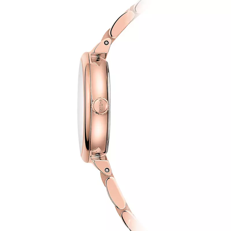 Jam Tangan Wanita MIDO Dorada M033.210.33.031.00 Silver Dial Rose Gold Stainless Steel Strap