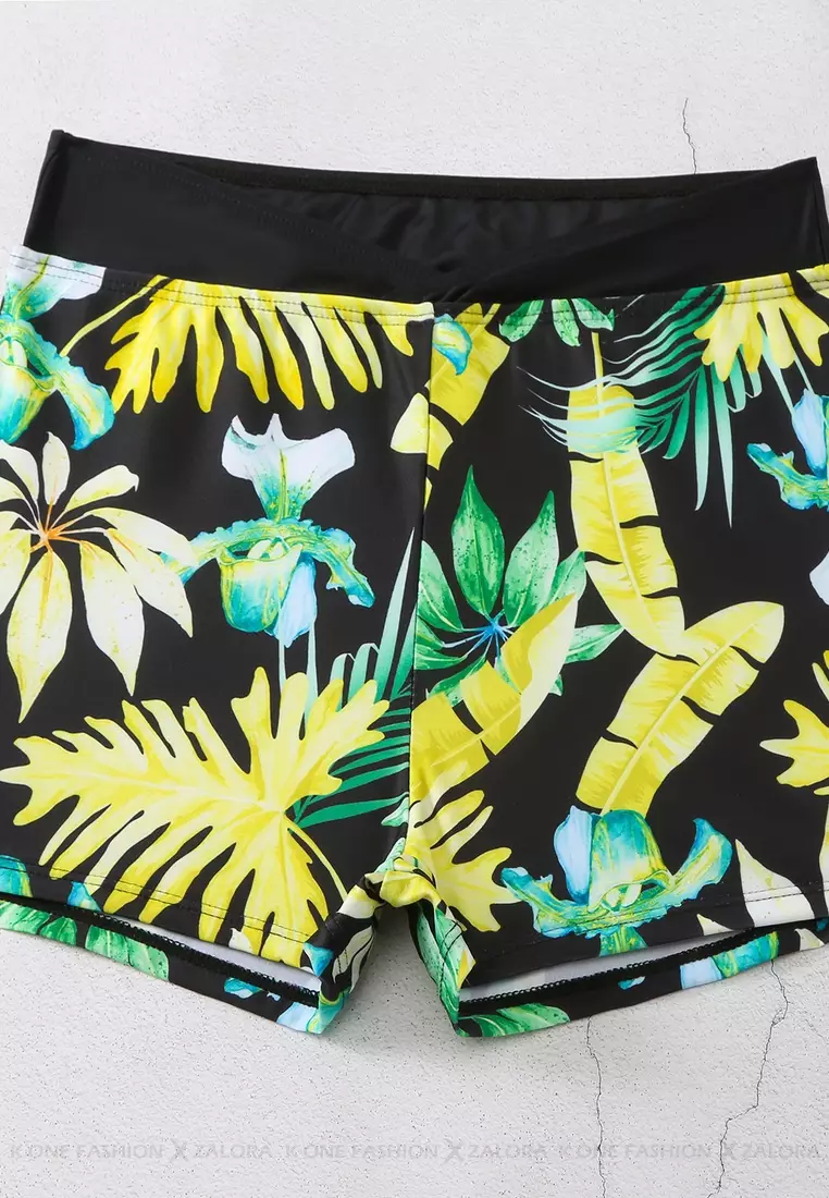 (2pcs)Sexy Printed Bikini Swimsuit