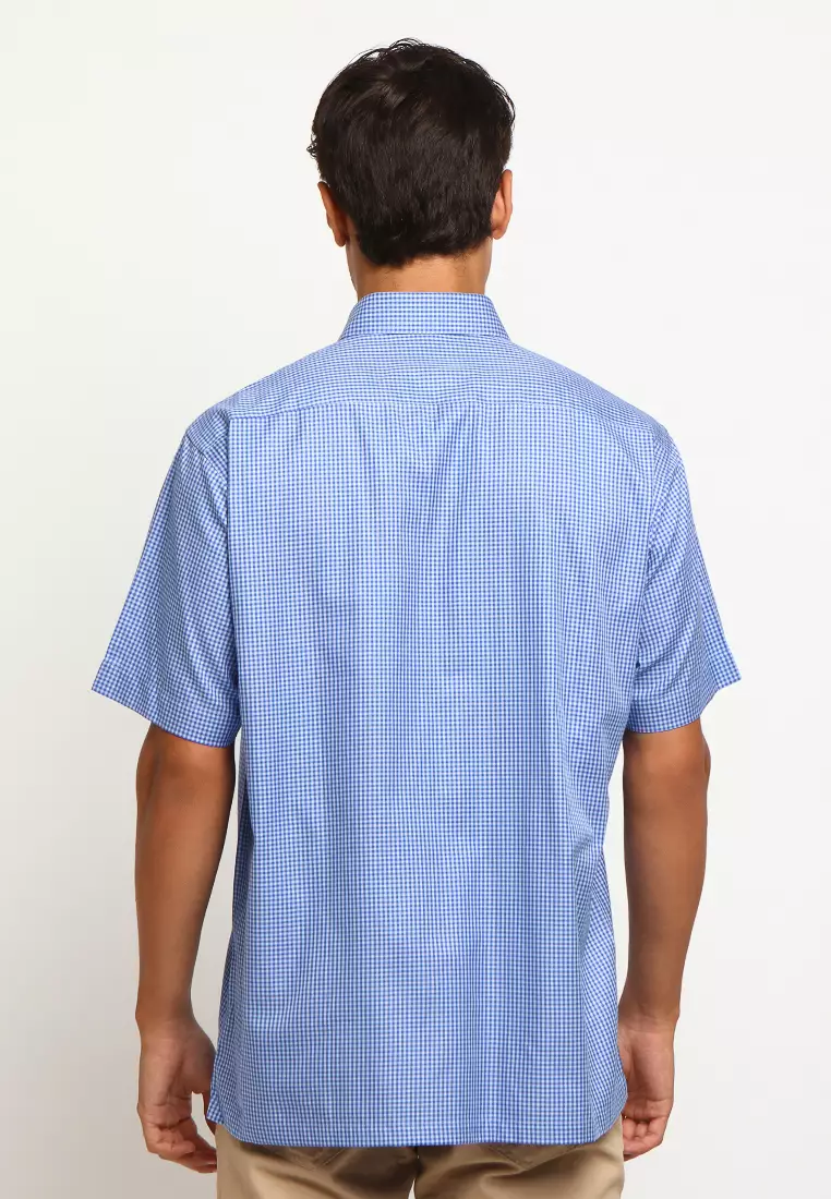 Byford Short Sleeve Kotak-kotak