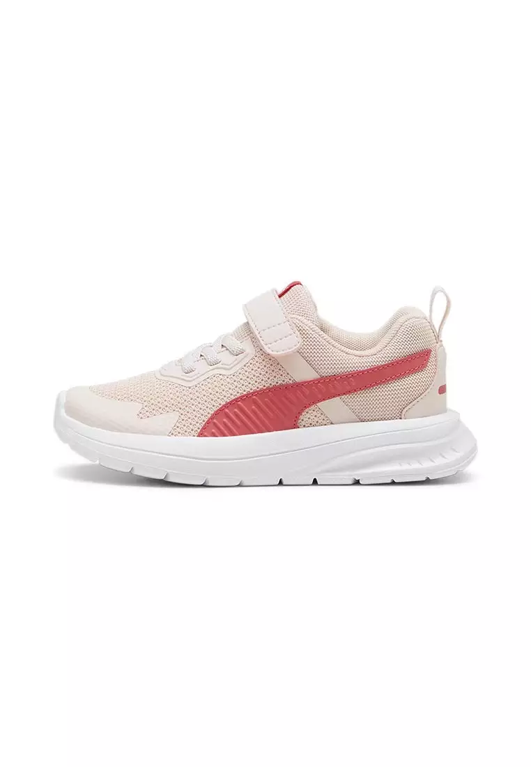 Unisex Evolve Run Mesh Alternative Closure Kids Sneakers (Pink)