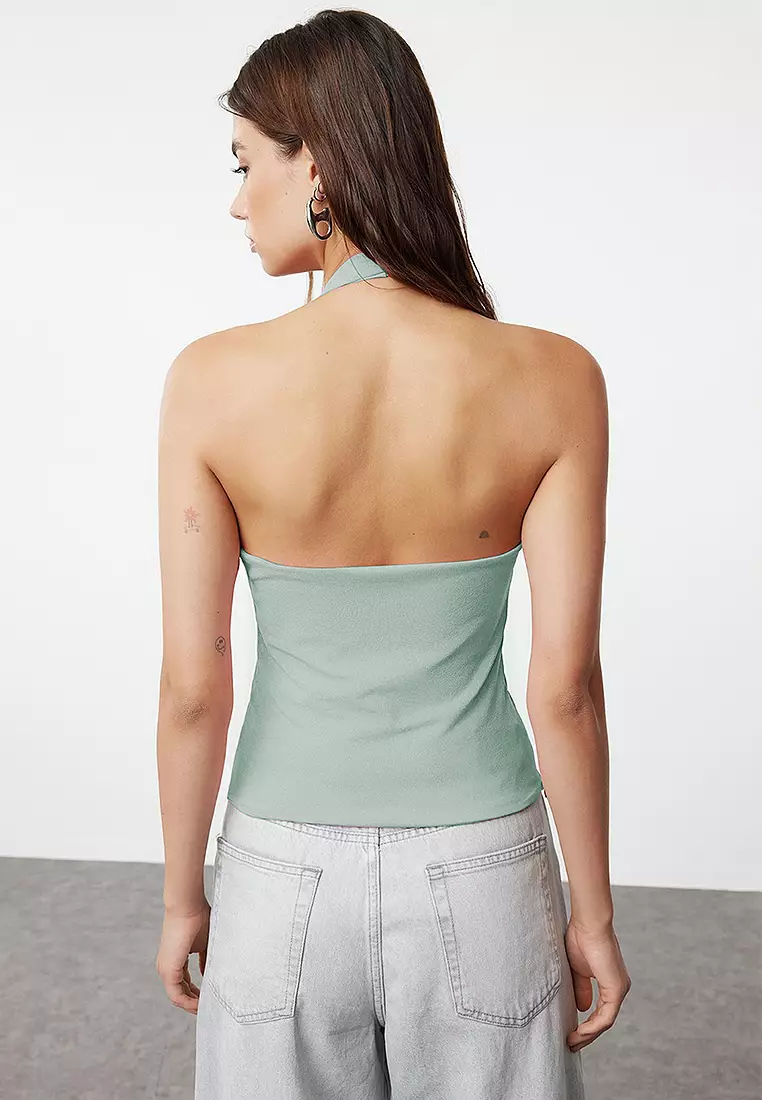 Fitted Stretch Knit Top