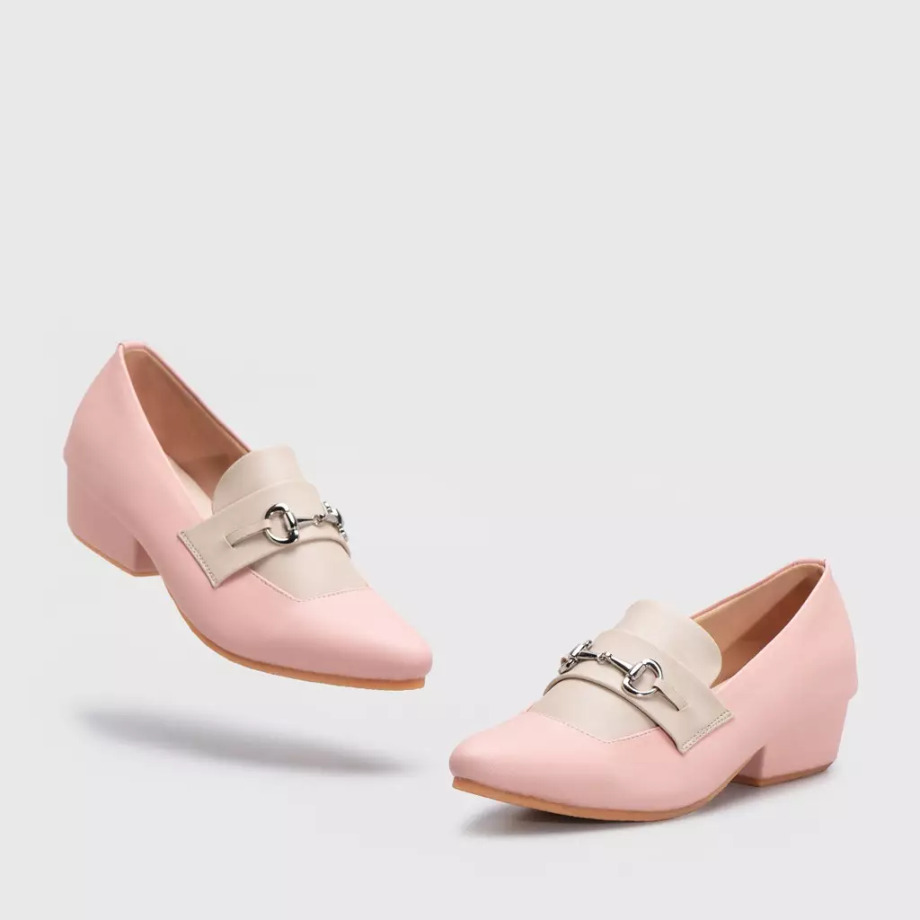 Zwette Mini Heels Pink Pale