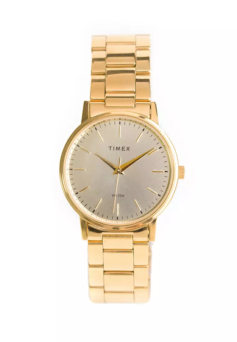 Timex gold hotsell watch price