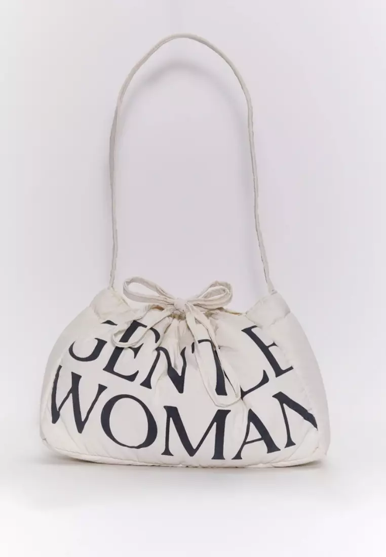 Gentlewoman Dumpling Bag Black Custard Cream