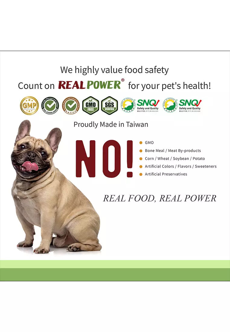 Buy Real Power Pet Food Holistic Dog Food for All Life Stages (No. 3