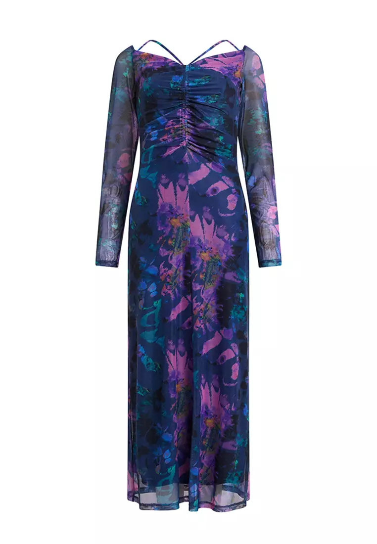 French connection discount floral maxi dress