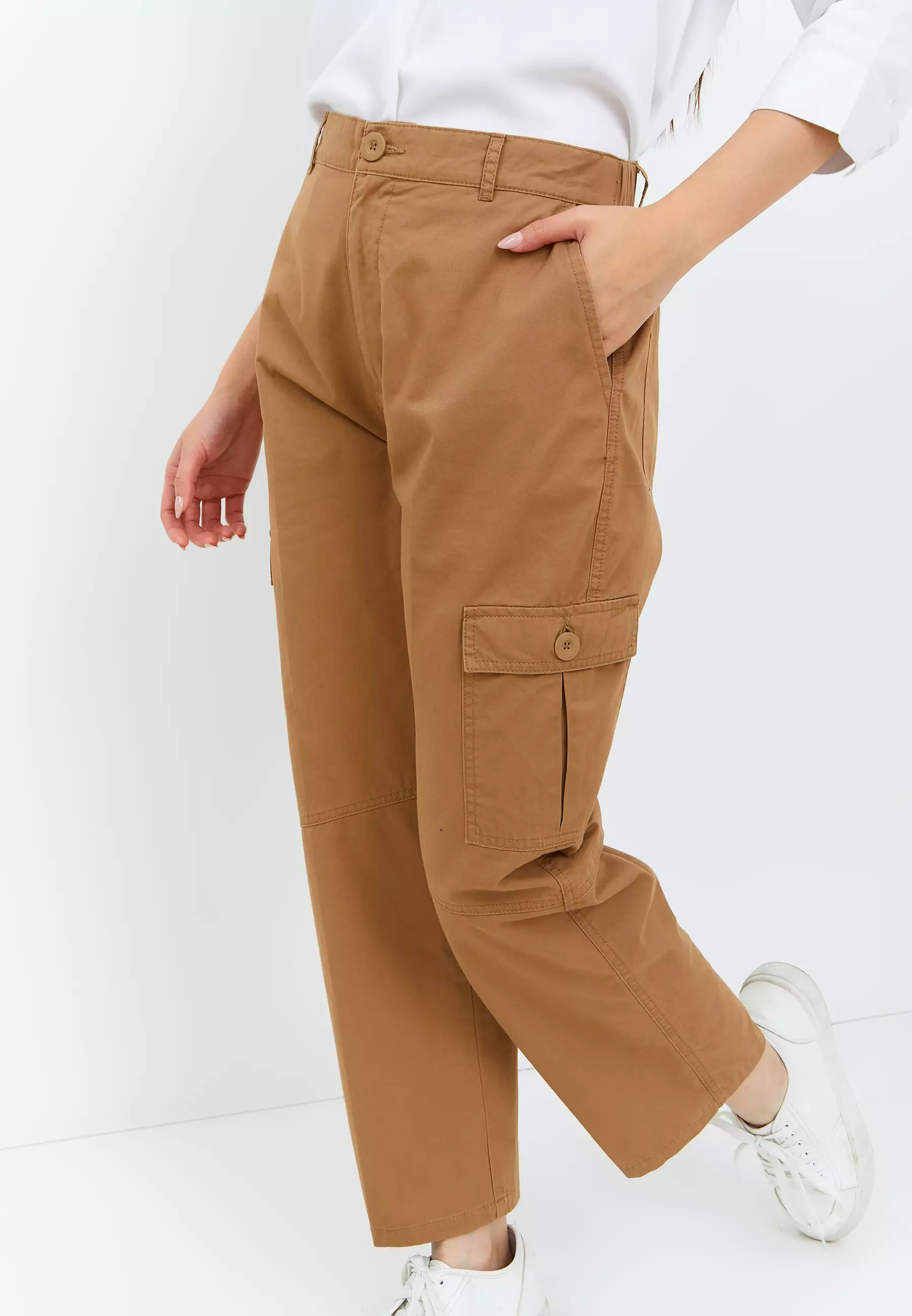 Audra Brown Cargo Pants (G.3906)