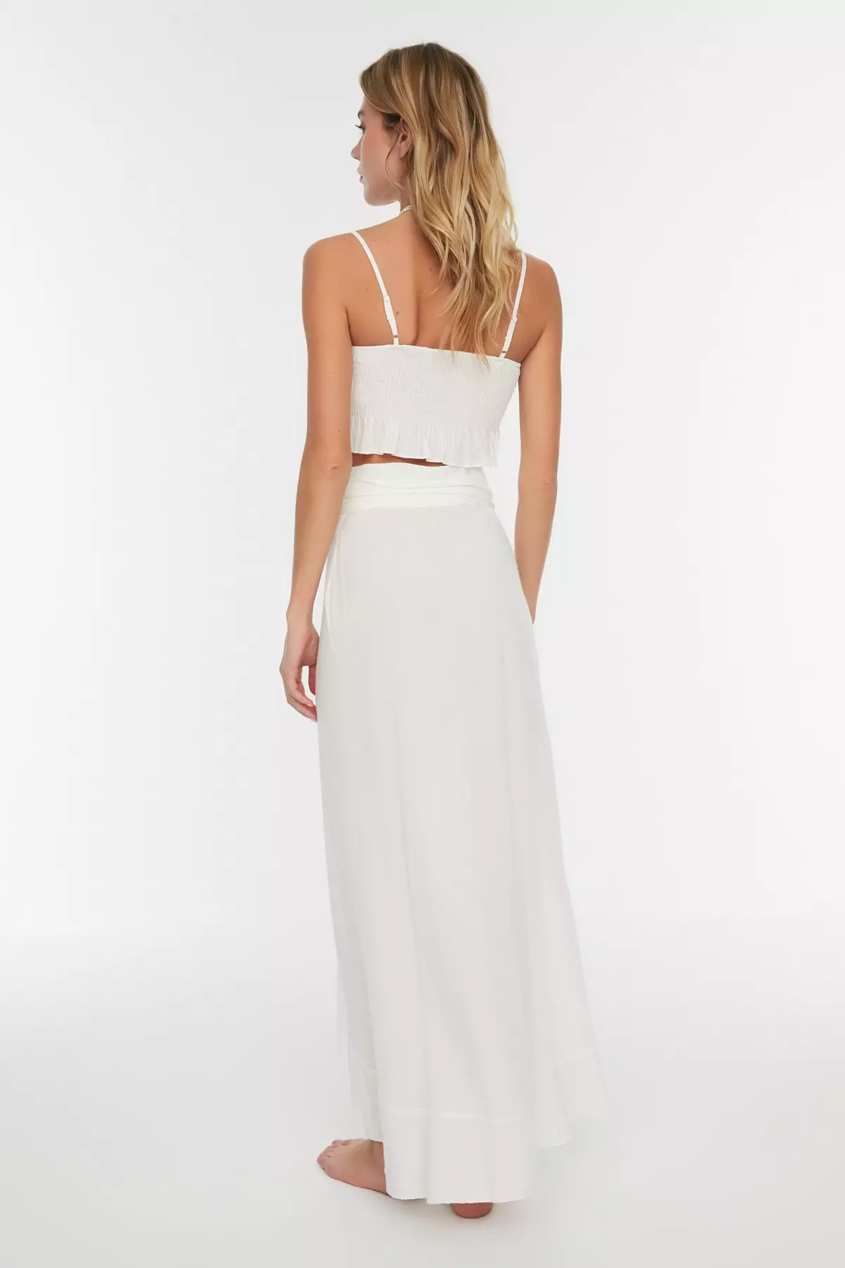 Ruffle with Tie Sarong