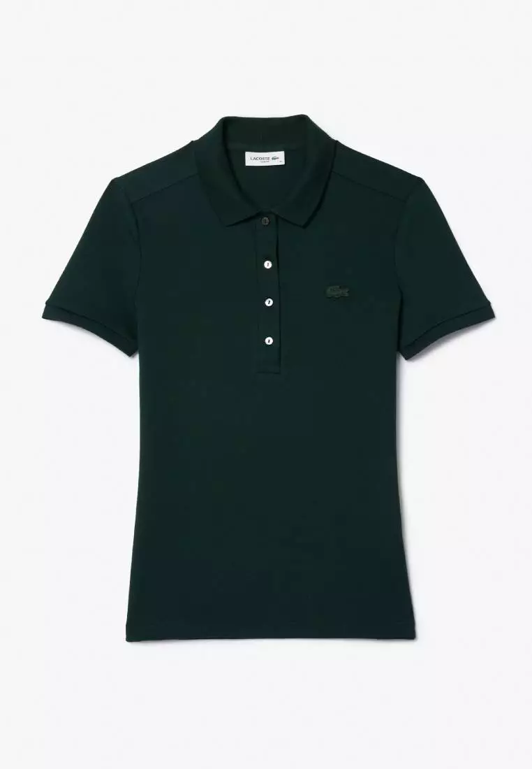 L.12.D Slim Fit Stretch Petit Piqué Polo Shirt