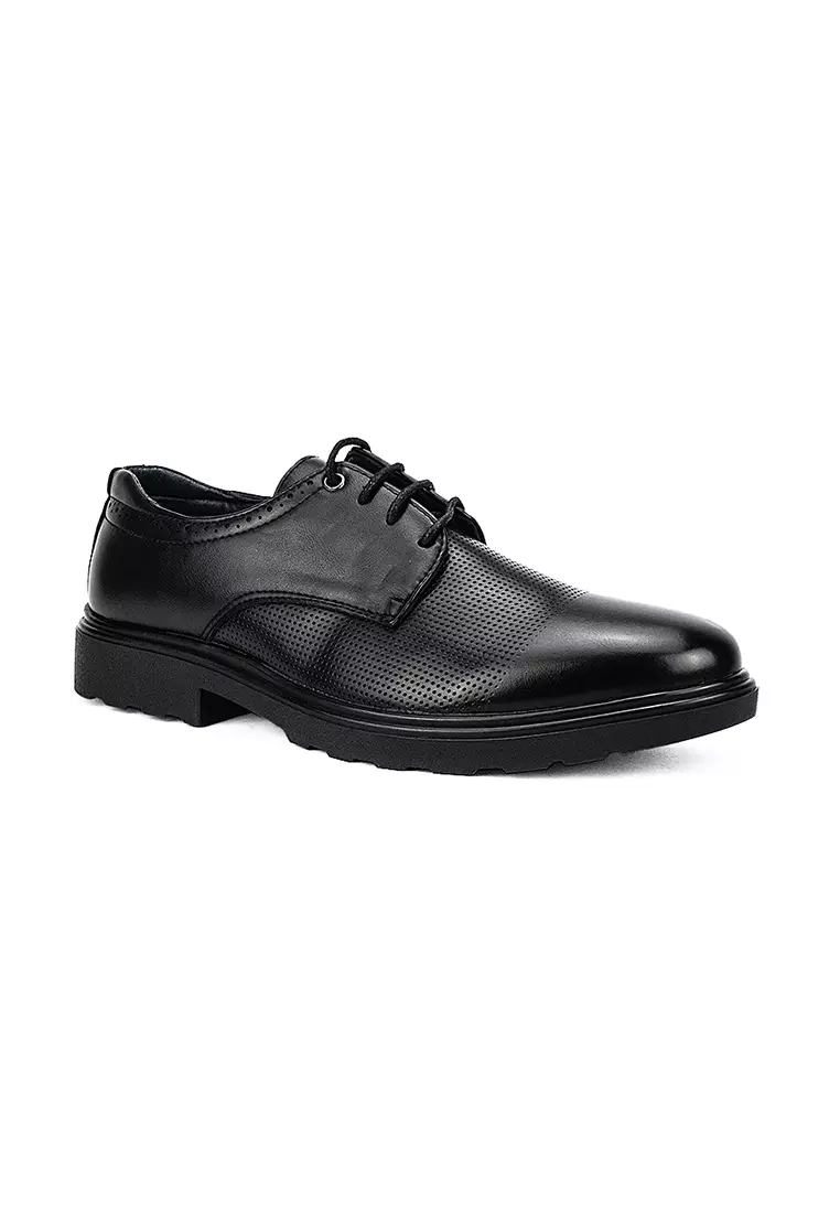 Discount on Mario D' boro Runway  shoes - SKU: Men's Formal Shoes with Lace Shoes Mw 24442 Black C42