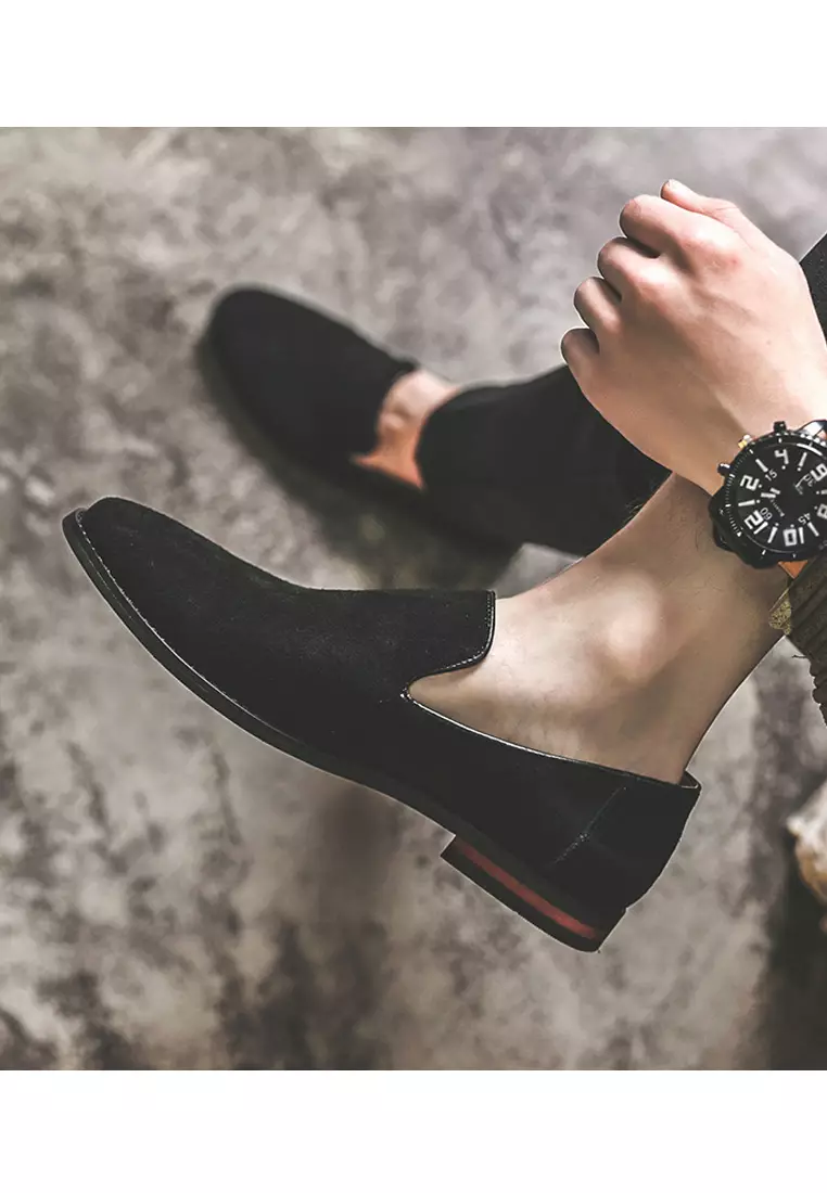 Cow Suede Slip-Ons MC-A0706